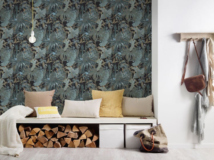 Graue Betonoptik Wandverkleidung für den Innenbereich