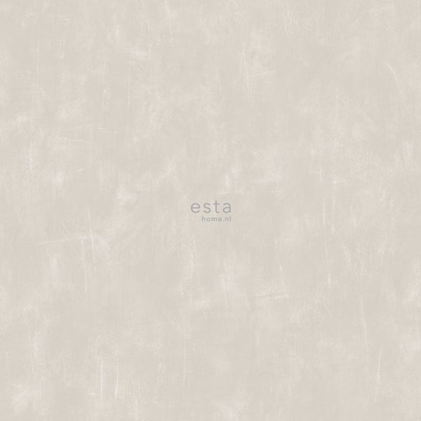 ESTAhome Tapete mit malerischem Effekt Beige - 53 cm x 10.05 m - 148720