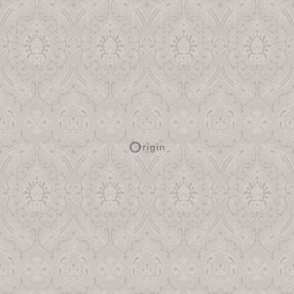 Origin Wallcoverings Tapete Ornamente Taupe - 53 cm x 10.05 m - 346242