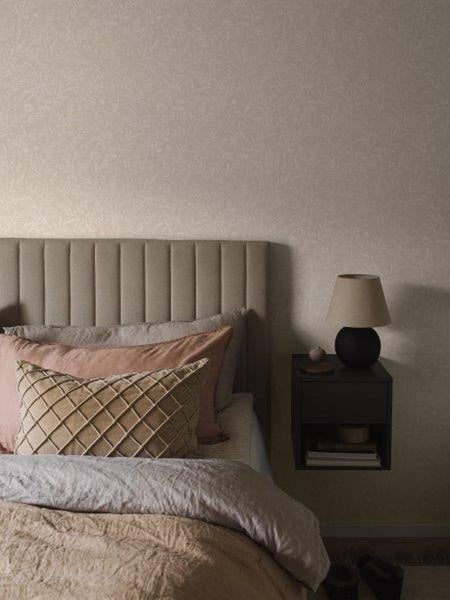 Borastapeter Tapete Feldblumen Beige - 53 cm x 11.2 m - 660131