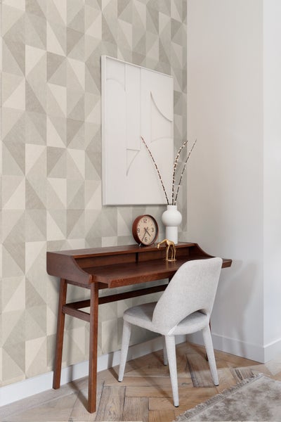 Origin Wallcoverings Tapete 3D-Muster Beige - 50 x 900 cm - 347893