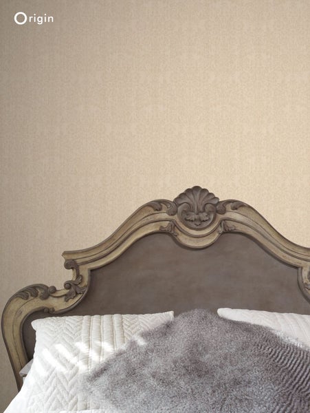 Origin Wallcoverings Tapete Ornamente Hellgrau - 53 cm x 10.05 m - 345413