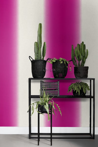 Origin Wallcoverings Tapete Dip Dye-Motiv Rosa - 53 cm x 10.05 m - 346939