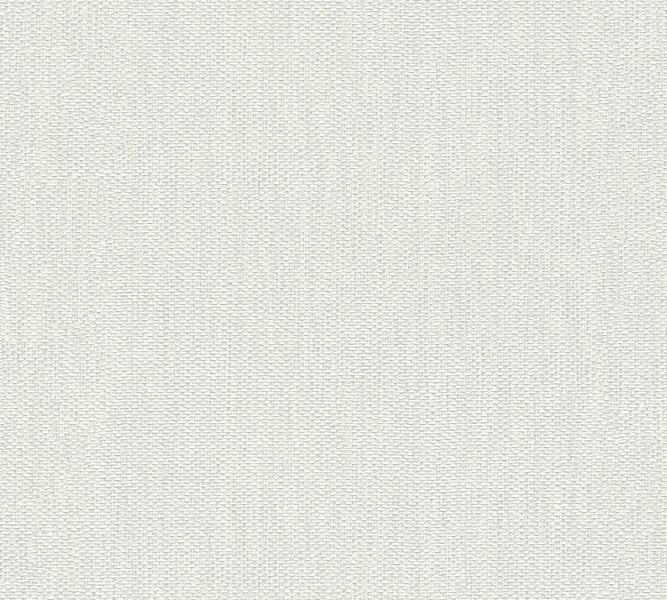 A.S. Création Tapete mit feiner Struktur Weiß und Silber - 53 cm x 10.05 m - AS-344311