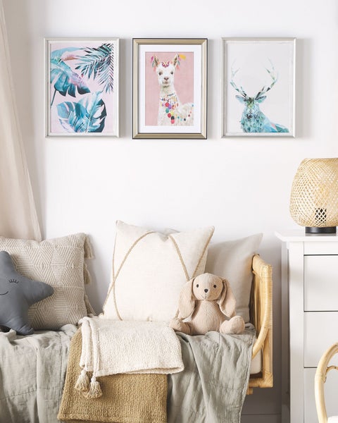 Abbildung eines Bilderrahmens mit Maßangaben