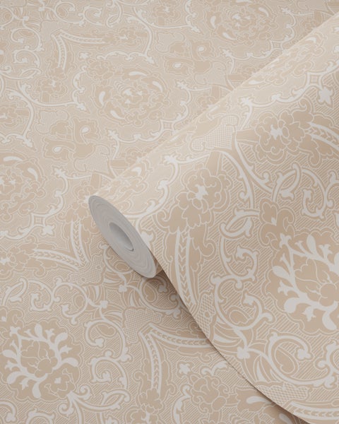 ESTAhome Tapete Ornamente Hellrosa - 50 x 900 cm - 139639