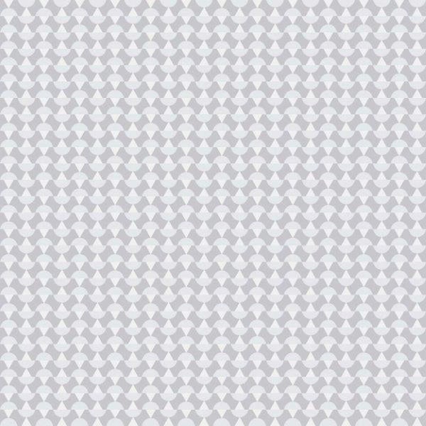 Borastapeter Tapete grafisches Motiv Grau - 53 cm x 10.05 m - 660712