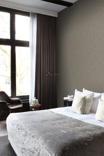 Origin Wallcoverings Tapete Stein-Optik Braun - 53 cm x 10.05 m - 347589