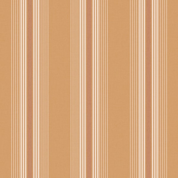 Sanders und Sanders Tapete Streifen Orange und Terrakotta - 53 cm x 10 m - 640545