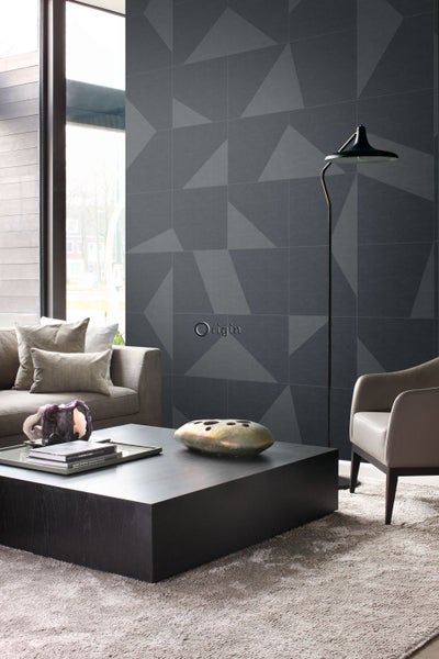 Origin Wallcoverings Fototapete grafisches Motiv Dunkelgrau - 200 x 300 cm - 357232