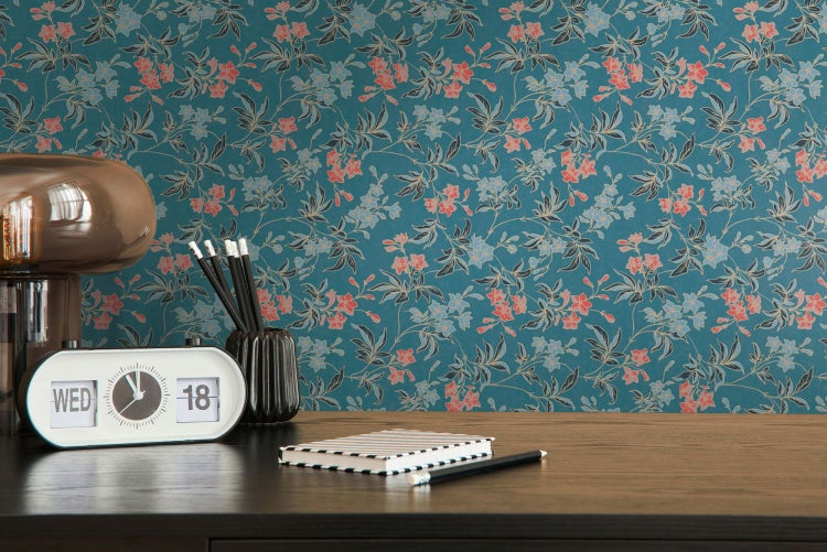 Nahaufnahme einer rosa Hortensienblüte