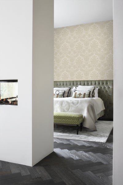 Origin Wallcoverings Tapete Ornamente Beigebraun - 53 cm x 10.05 m - 347038