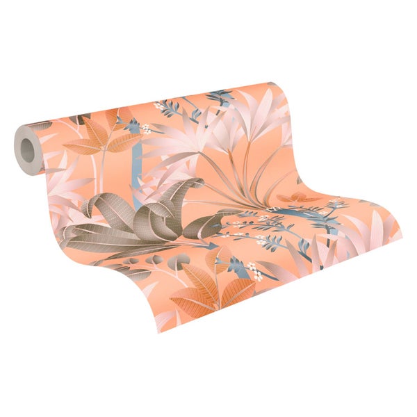 Gartentisch mit runder Tischplatte und vier Beinen