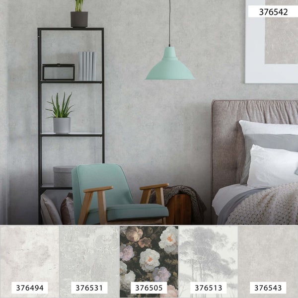 Nahaufnahme einer grauen Oberfläche mit leichter Textur