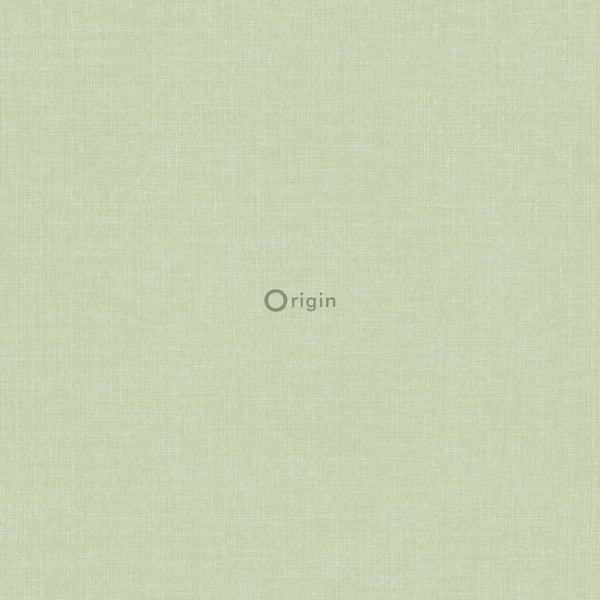 Origin Wallcoverings Tapete feine Struktur Grün - 53 cm x 10.05 m - 346507
