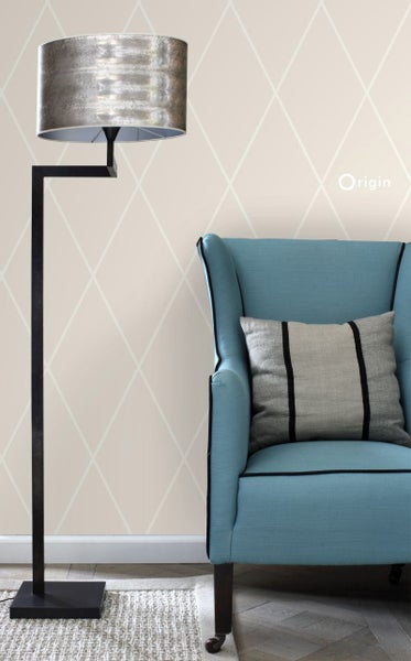 Origin Wallcoverings Tapete Karomuster Beige - 53 cm x 10.05 m - 345719