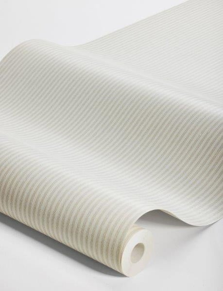 Borastapeter Tapete Streifen Grau - 53 cm x 10.05 m - 660481