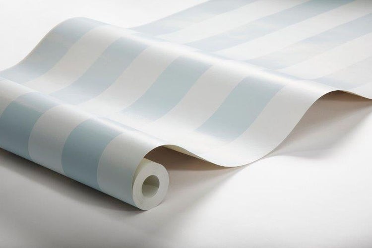 Borastapeter Tapete Streifen Graublau - 53 cm x 10.05 m - 660393