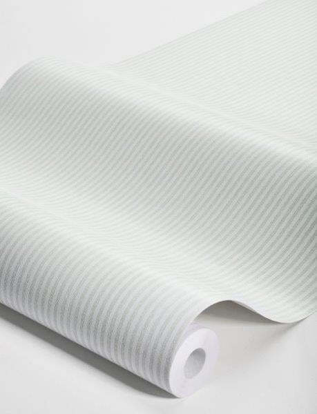 Borastapeter Tapete Streifen Graublau - 53 cm x 10.05 m - 660483