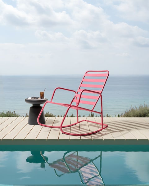 Gartenstuhl aus Metall