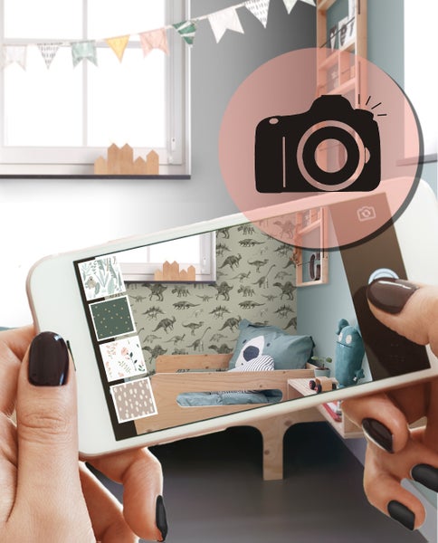 Dekorative Vase aus Keramik