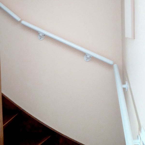INOLINE - Handlauf, Aluminium - Farbe Weiβ