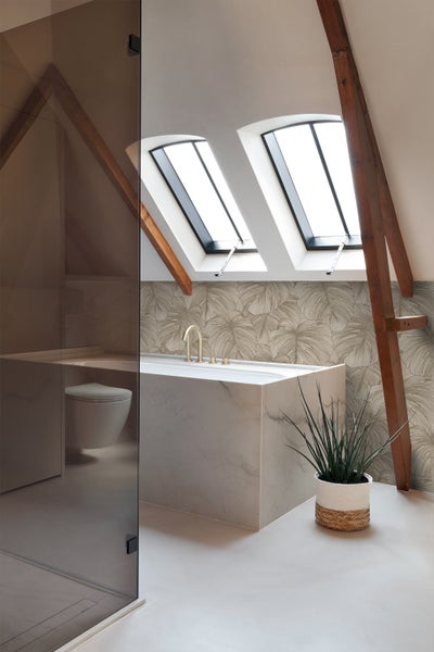 Origin Wallcoverings Tapete 3D Muster Blätter Sandbeige - 50 x 900 cm - 347917