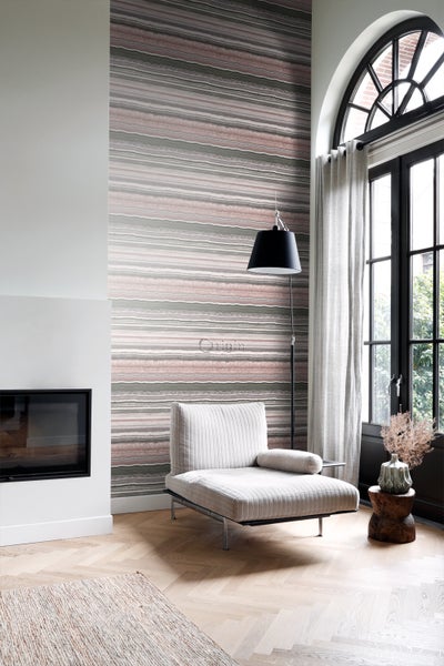 Origin Wallcoverings Tapete Marmor-Optik Quarzrosa - 53 cm x 10.05 m - 337237