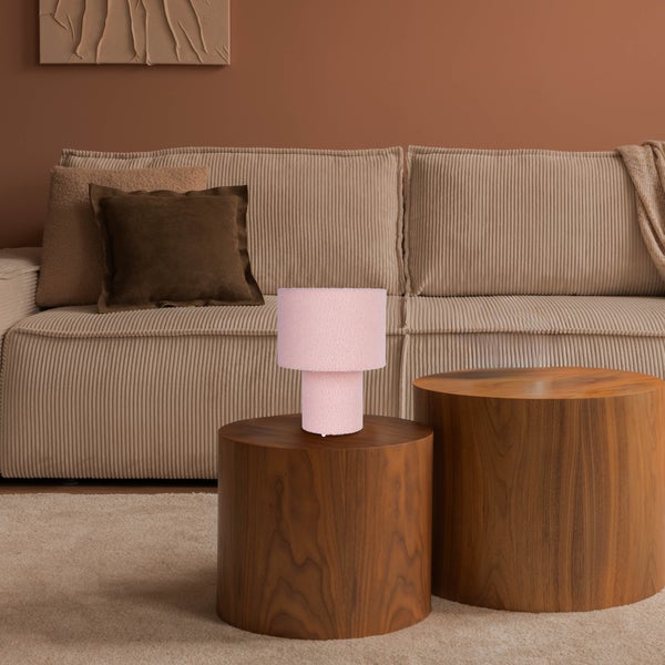 Abbildung einer Tischleuchte mit den Maßen 230 Millimeter Durchmesser und 310 Millimeter Höhe.