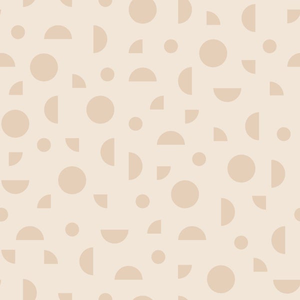 ESTAhome Tapete grafisches Motiv Beige - 50 x 900 cm - 139749