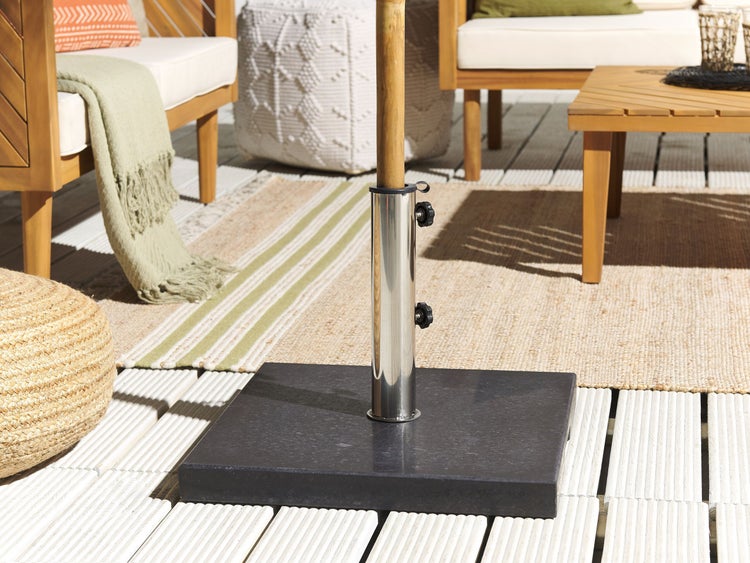 Sonnenschirmfuß CEGGIA Schwarz Quadratisch 25 kg