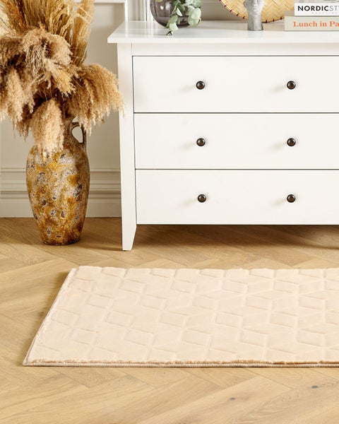 Kunstfellteppich THATTA Beige 80 x 150 cm