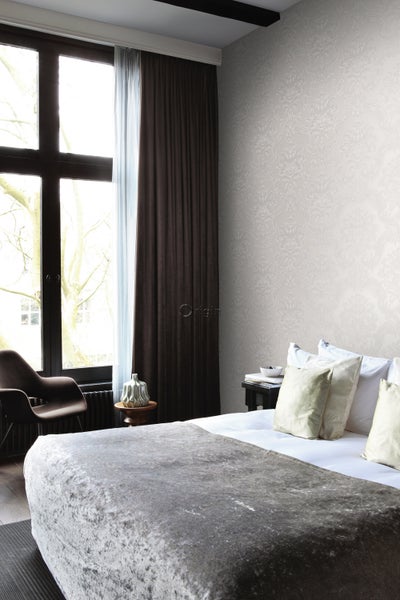 Origin Wallcoverings Tapete Ornamente Grau - 53 cm x 10.05 m - 346524