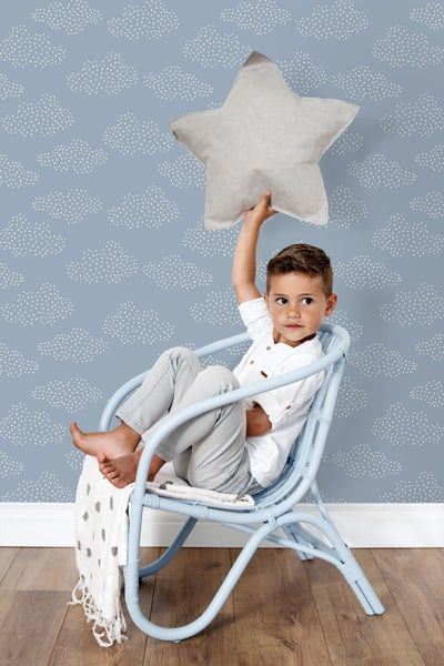 Abbildung eines Musters mit Wolken aus Punkten