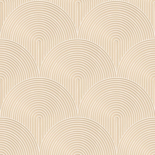 ESTAhome Tapete 3D Muster Beige - 50 x 900 cm - 131101