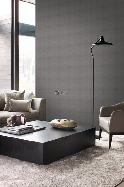 Origin Wallcoverings Tapete Tierhautmuster Dunkelbraun - 53 cm x 10.05 m - 347311