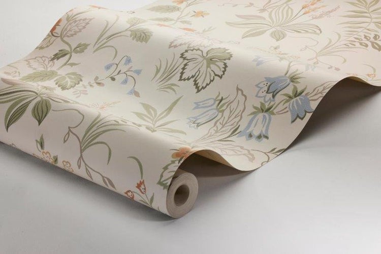 Borastapeter Tapete Blumen Grün - 53 cm x 10.05 m - 660913