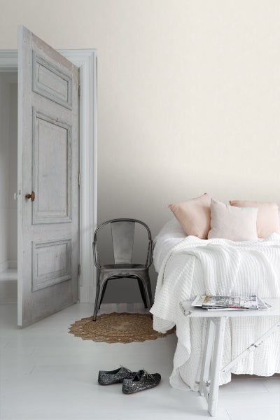 ESTAhome Tapete mit malerischem Effekt Creme-Beige - 53 cm x 10.05 m - 136404