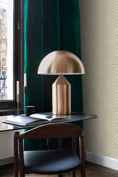 Origin Wallcoverings Tapete 3D grafisches Motiv Beige - 50 x 900 cm - 347978