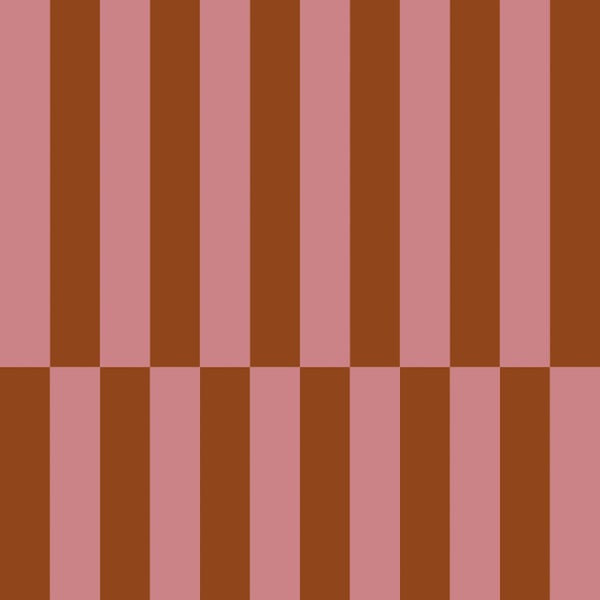 ESTAhome Tapete Streifen Rosa und Rot - 50 x 900 cm - 131427