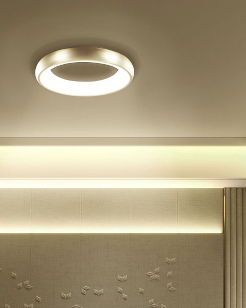 Runde Deckenleuchte in Ringform