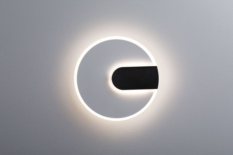 LED Wandleuchte 2Form 4000K 1160lm / 430lm 230V 9W / 3,5W Weiß, Schwarz
