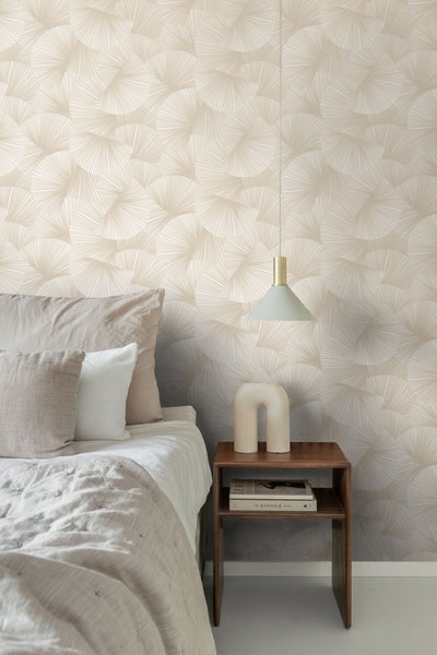 Origin Wallcoverings Tapete 3D-Muster Beige - 0.53 x 10.05 m - 348041