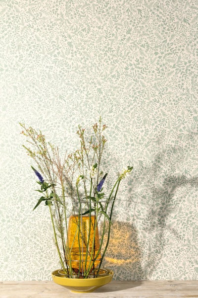 Masureel Tapete Blumen Blau - 53 cm x 10.05 m - 632027