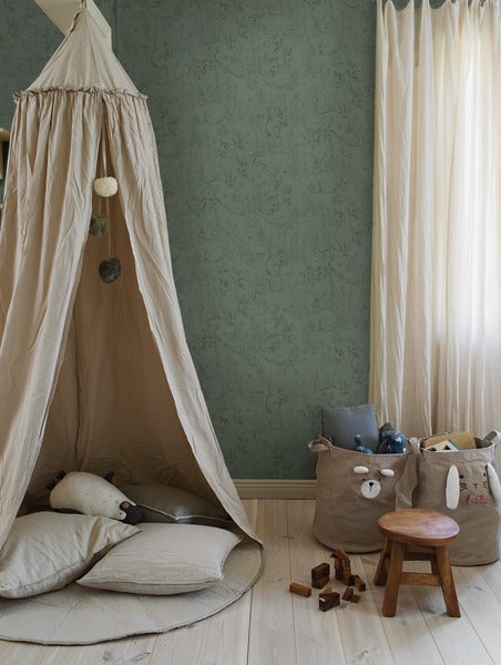 Tapete mit Waldtiermuster