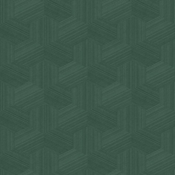 Origin Wallcoverings Tapete 3D-Muster Dunkelgrün - 50 x 900 cm - 347997