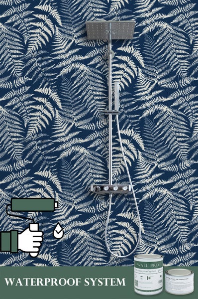 Badezimmer mit Duschgarnitur und wasserdichtem System