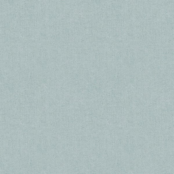 Sanders und Sanders Tapete Leinen-Optik Grautürkis - 53 cm x 10 m - 640036