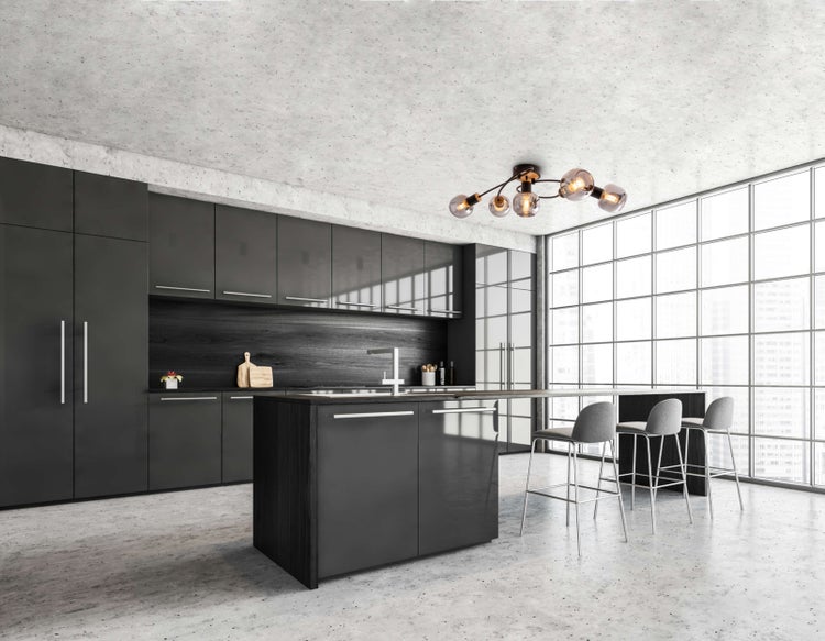 Mehrere Lampenschirme