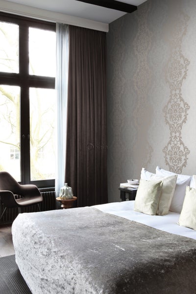 Origin Wallcoverings Tapete Ornamente Taupe und Bronze - 53 cm x 10.05 m - 346212